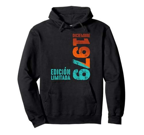 Consigue ahora Edición limitada Cumpleaños Diciembre 1979 Año Retro 1979 Vintage 1979 Sudadera con Capucha Ofertas 2024 | regaloscumple.com