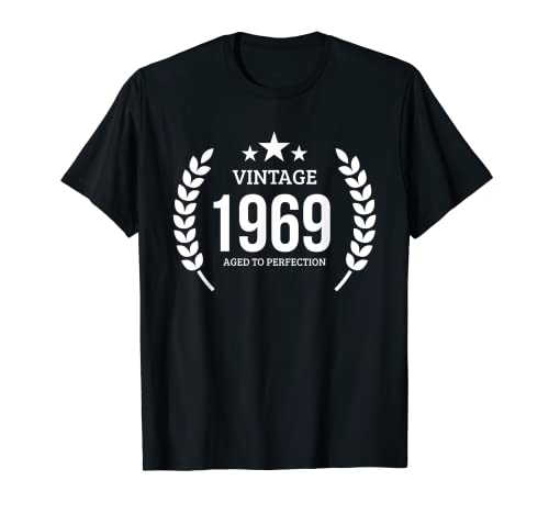 Consigue ahora 53rd Bday Present Nacido en 1969 Regalos cumpleaños 53 Navidad Años Camiseta Ofertas 2024 | regaloscumple.com