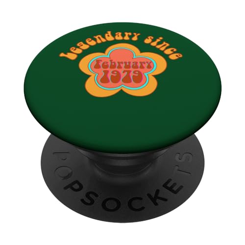 Comprar Regalos Nacido en febrero 1979 Cumpleaños Legendario desde 1979 PopSockets PopGrip Intercambiable Ofertas 2024 | regaloscumple.com