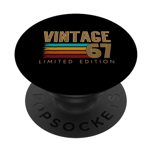 Comprar 1967 Cumpleaños Vintage 67 PopSockets PopGrip Ideas para regalar Intercambiable Rebajas 2025 | regaloscumple.com