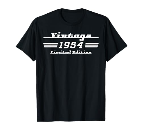 Consigue ahora Vintage Promoción 1954 Coche Clásico 71 Cumpleaños Camiseta Top Precio 2024 | regaloscumple.com