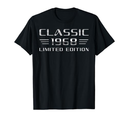 Comprar Classic 1968 Coche Antiguo BlackFriday 57 Cumpleaños Camiseta Ofertas 2024 | regaloscumple.com
