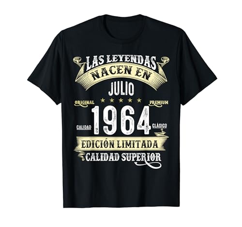 Oferta 60 Cumpleaños Leyendas En 1964