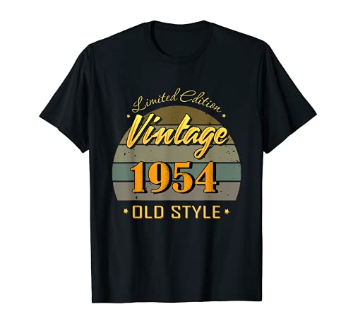 Oferta Regalo años cumpleaños 1954 Camiseta