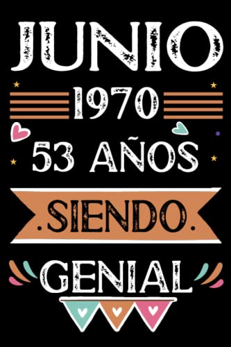 Oferta CUADERNO, 1970, Años Genial: visitas, 110 felicitaciones, regalo, Para esposa, mujer, madre