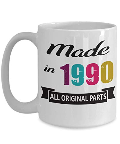 Comprar Taza De Té Hecho En 1990 Felices Ideas 29 Y 30 Tazas Desayuno Reutilizable Taza Personalizada Gift Catálogo Taza De Cerámica Para Aniversario Ideal Como Regalo Cumpleaños 330Ml Ofertas 2024 | regaloscumple.com