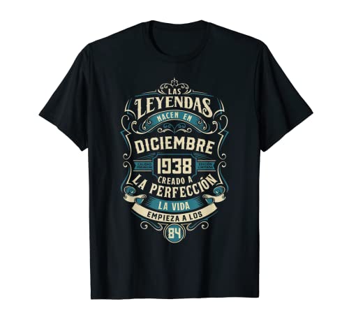 Oferta Leyendas Cumpleaños Años Diciembre Camiseta