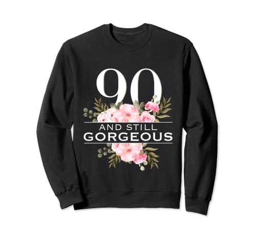 Comprar Still Gorgeous 90 cumpleaños diseño 50 cumpleaños 1928 Sudadera Top Cumpleaños Precio 2025 | regaloscumple.com
