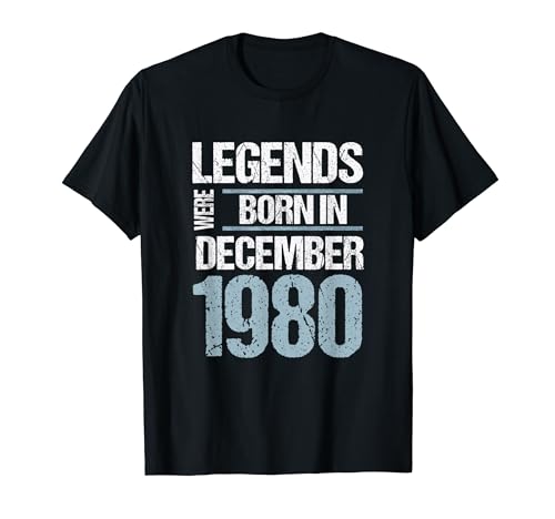 Consigue ahora Las leyendas nacieron en BlackFriday diciembre 1980 cumpleaños Camiseta Ofertas 2024 | regaloscumple.com