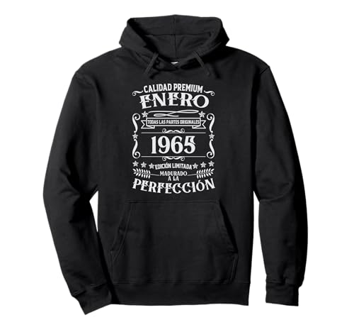 Consigue ahora 60 cumpleaños Nacido en Navidad Enero 1965 Vintage 60 años Sudadera con Capucha Rebajas 2025 | regaloscumple.com