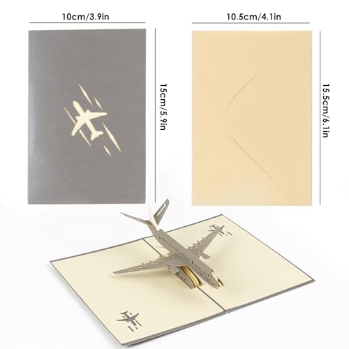 Dónde comprar en España AIYONG Tarjeta Emergente Felicitación Tarjeta Avión Madre del Navidad San Acción