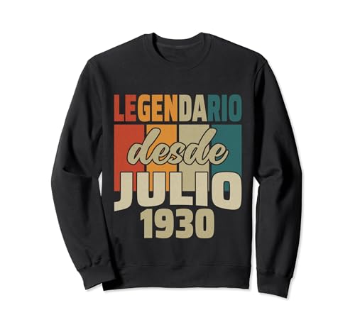 Comprar Legendario Desde Julio BlackFriday 1930 - Cumpleaños 94 Años Sudadera Ofertas 2024 | regaloscumple.com