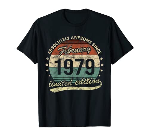 Consigue ahora Fantastico desde Febrero Catálogo 1979 Hombre o Mujer Cumpleaños Camiseta Rebajas 2024 | regaloscumple.com