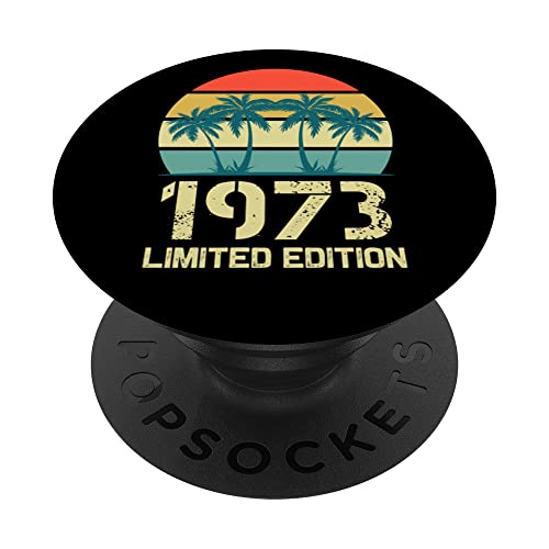 Consigue ahora Born In 1973 Edición limitada 1973 cumpleaños Pop Sockets 1973 PopSockets PopGrip Intercambiable Navidad Rebajas 2025 | regaloscumple.com