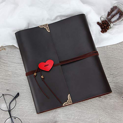 Oferta Flash Boda Scrapbook Album Cuaderno Cuero Diario Viaje Vintage Regalo Original Aniversario
