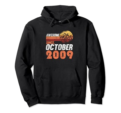 Comprar Cumpleaños octubre 2009 Sudadera con Catálogo Capucha Top Precio 2023 | regaloscumple.com