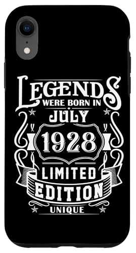 Comprar Carcasa para iPhone XR Promoción Cumpleaños Julio 1928 Edición Limitada Regalo Legend July Top Precio 2024 | regaloscumple.com
