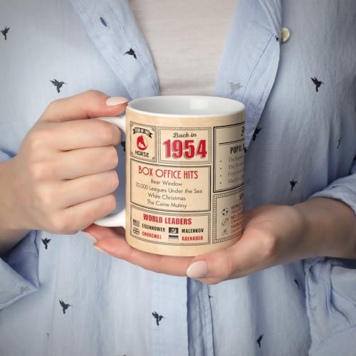 Mejores precios Mug Monster - Regalo   69 cumpleaños – Taza   vuelta en 1954 en este año  regalo para hombres y mujeres  regalos   cumpleaños para mujeres  regalos   cumpleaños para hombres  69 aniversario  taza