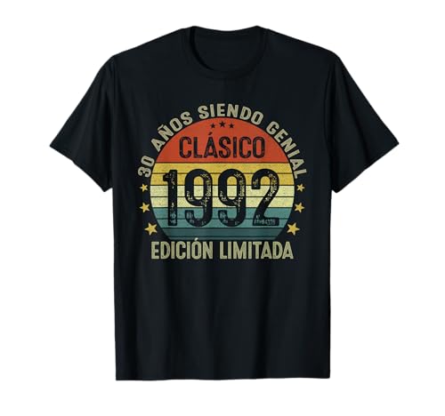 Consigue ahora 30 Años Cumpleaños Regalo Hombre Mujer Vintage Hecho Catálogo En 1992 Camiseta Top Precio 2024 | regaloscumple.com