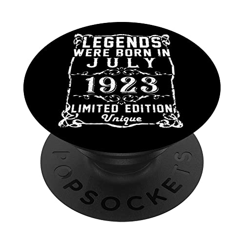 Consigue ahora Cumpleaños Julio BlackFriday 1923 Edición Limitada Regalo Legend July PopSockets PopGrip Intercambiable Rebajas 2024 | regaloscumple.com