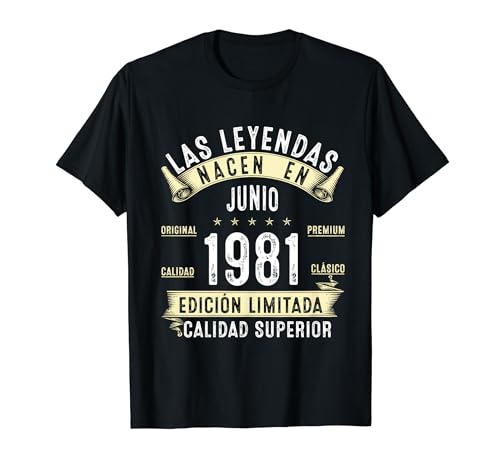 Oferta 43 Cumpleaños Leyendas en 1981