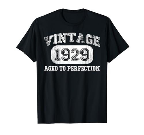 Consigue ahora Regalo cumpleaños Navidad vintage 1929 para 93 años edad 93 cumpleaños Camiseta Top Precio 2025 | regaloscumple.com