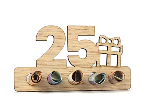 Consigue ahora CONTRAXT Regalos originales para bodas plata. Ideas originales regalo dinero Sobres regalar dinero 25 años Tarjeta felicitacion 25 aniversario Decoracion Bodas plata pareja (Tarjeta Ideas para regalar 25) Top Precio 2024 | regaloscumple.com