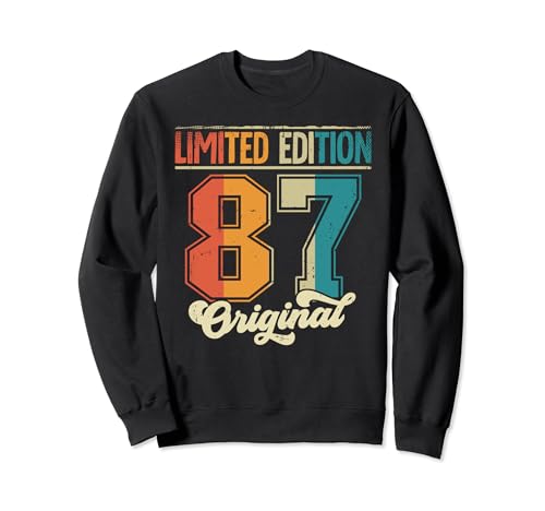 Consigue ahora Ideas para regalar Limited Edition 1987 Sudadera Top Precio 2024 | regaloscumple.com