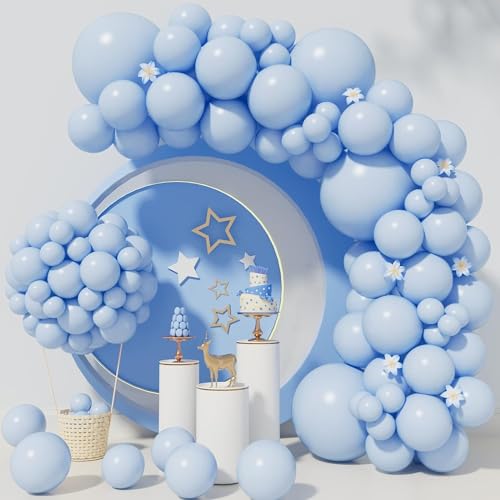 Consigue ahora Arco globo azul kit guirnalda arco globo látex pastel azul 102 piezas para fiesta cumpleaños Cumpleaños boda baby shower baby shower decoración boda Top Precio 2024 | regaloscumple.com