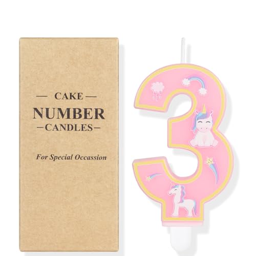 Consigue ahora Velas Cumpleaños Numeros 3 Decoracion Cumpleaños Unicornio 3 Años Velas Cumpleaños Originales Decoracion Tartas Cumpleaños Unicornio Cumpleaños Vela Cumpleaños Cake Topper Niñas Top Precio 2025 | regaloscumple.com