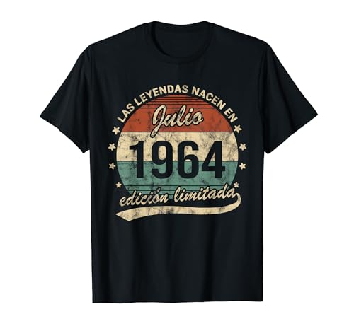 Oferta 60 Cumpleaños Leyendas Julio Retro