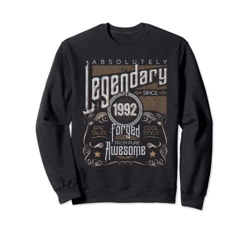 Consigue Navidad ahora Regalo cumpleaños 1992 Año nacimiento Vintage Sudadera Rebajas 2024 | regaloscumple.com