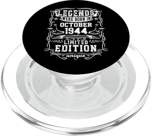 Consigue ahora Cumpleaños Octubre 1944 Edición Limitada Regalo Catálogo Used Vintage PopSockets PopGrip para MagSafe Rebajas 2024 | regaloscumple.com