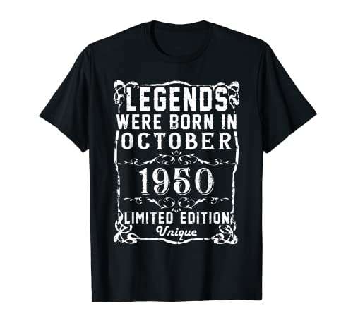 Oferta Cumpleaños 1950 Limitada Used Camiseta