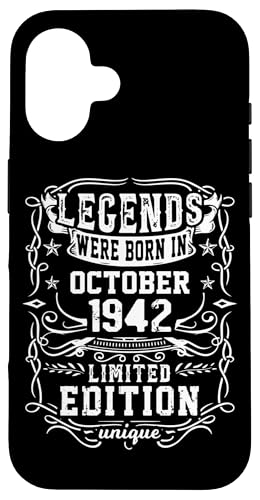 Comprar Carcasa para iPhone 16 Cumpleaños Octubre 1942 Edición Limitada Regalo Used Vintage Catálogo Ofertas 2024 | regaloscumple.com