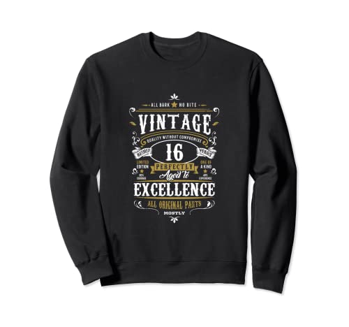Comprar Vintage 16 cumpleaños regalo niños niña 16 años edad Regalos adolescente 2006 Sudadera Rebajas 2024 | regaloscumple.com