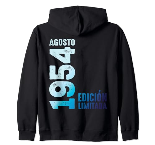 Comprar Edición Limitada Agosto Promoción 1954 Retro 1954 Año 1954 Vintage Sudadera con Capucha Ofertas 2024 | regaloscumple.com