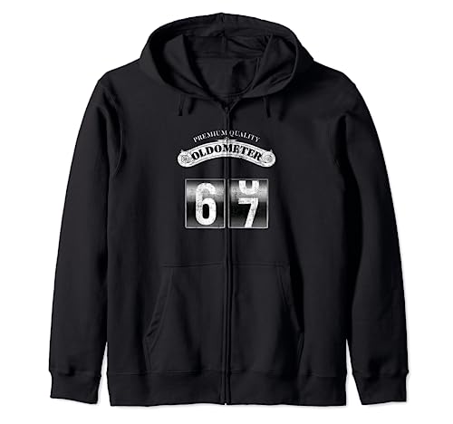 Consigue Cumpleaños ahora Oldometro retro 66-67 divertido cumpleaños 67 Sudadera con Capucha Rebajas 2025 | regaloscumple.com
