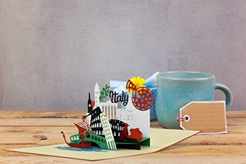 Top Precios A123AMZ viaje Italia, Venecia formato desplegable 3D diseño urbano bono ella él