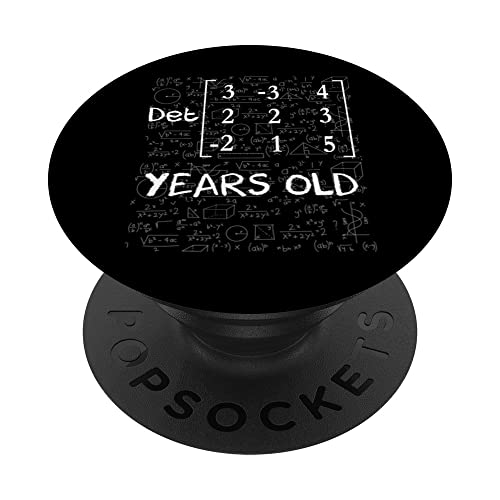 Consigue ahora 93 cumpleaños 93 años Determinante Matriz Matemática PopSockets PopGrip Intercambiable BlackFriday Rebajas 2025 | regaloscumple.com