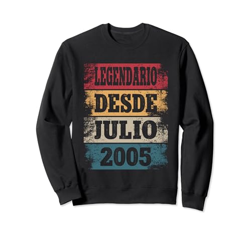 Comprar Legendario Navidad Desde Julio 2005 - Cumpleaños 19 Años Sudadera Rebajas 2024 | regaloscumple.com