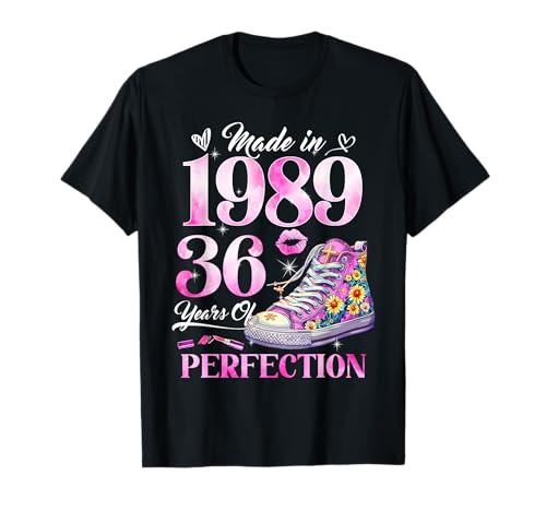 Consigue ahora Chapter 36 EST 1989 36 Years Old Gifts Promoción 36th Birthday Queen Camiseta Ofertas 2024 | regaloscumple.com