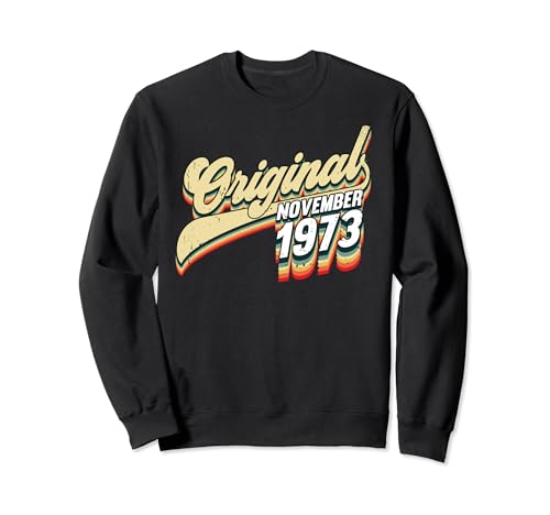 Comprar Noviembre Original 1973 Sudadera BlackFriday Ofertas 2024 | regaloscumple.com