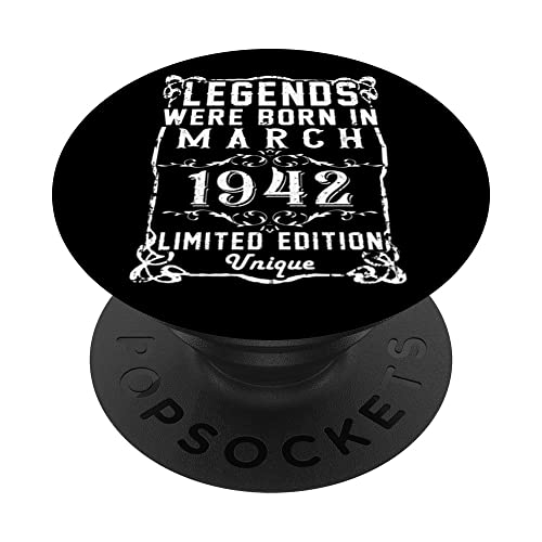 Oferta Cumpleaños 1942 Limitada March PopSockets Intercambiable