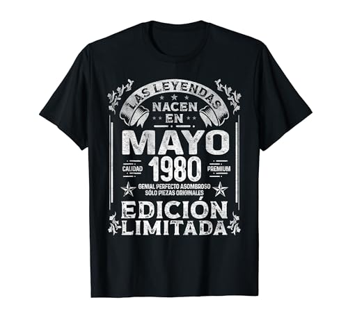 Oferta Las nacen Mayo - Años Camiseta