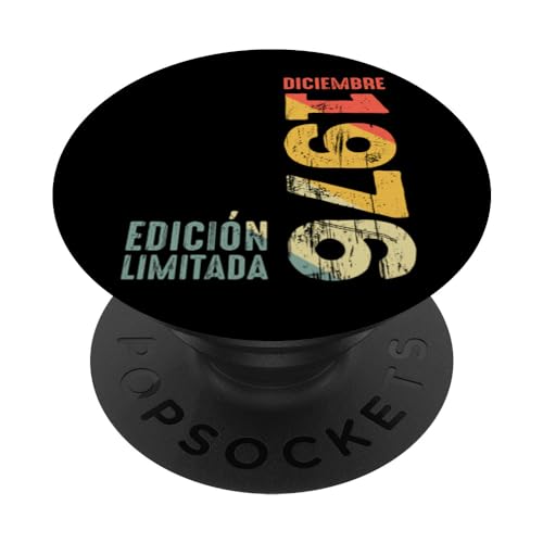 Comprar Diciembre Cumpleaños 1976 Retro 1976 Año 1976 Vintage 1976 Desde 1976 PopSockets PopGrip Intercambiable Rebajas 2023 | regaloscumple.com