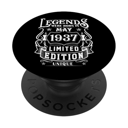 Comprar Cumpleaños Mayo 1937 Catálogo Edición Limitada Regalo Legend May PopSockets PopGrip Intercambiable Rebajas 2024 | regaloscumple.com