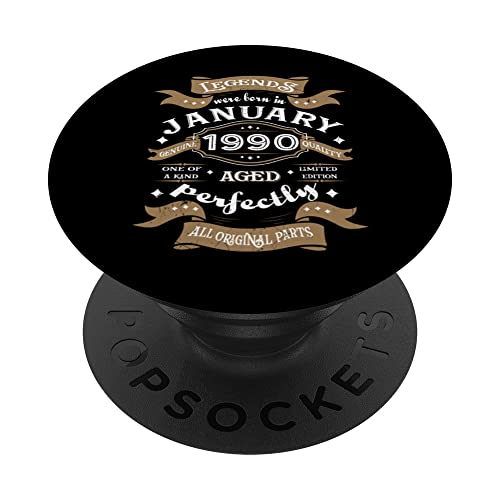 Consigue Promoción ahora Leyendas nacieron en enero 1990 regalo cumpleaños PopSockets PopGrip Intercambiable Ofertas 2024 | regaloscumple.com