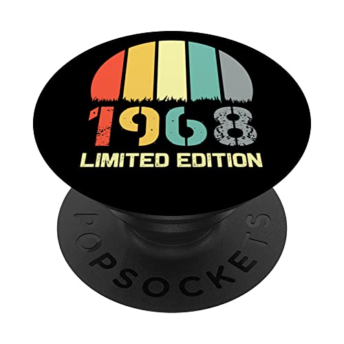 Comprar Born In 1968 Edición Limitada 1968 Cumpleaños Popsocket 1968 PopSockets PopGrip Intercambiable Ideas para regalar Rebajas 2024 | regaloscumple.com