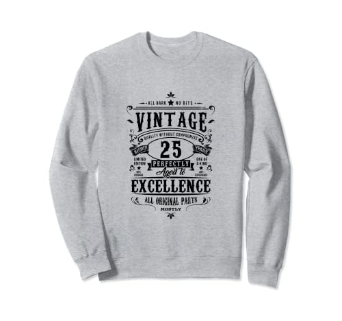 Consigue ahora Regalo retro 25 Cumpleaños cumpleaños para mujer niña 25 años 1997 Sudadera Top Precio 2025 | regaloscumple.com